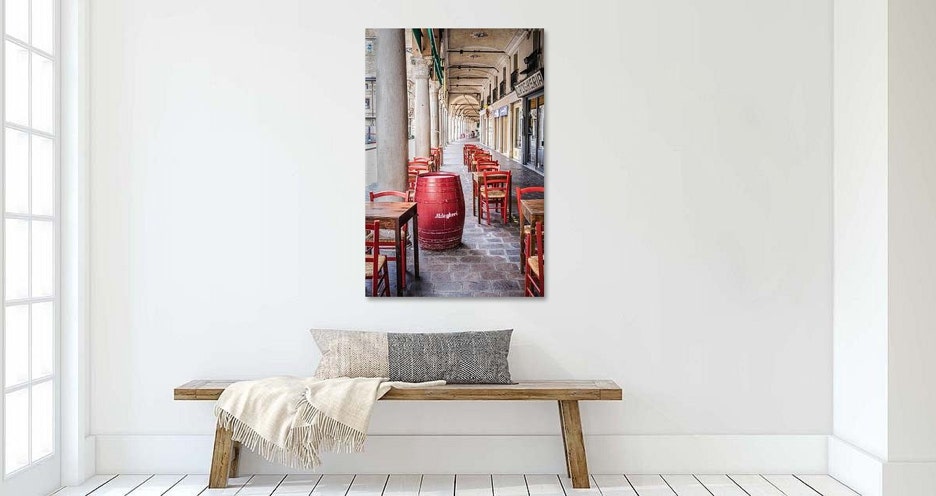 Foto's op canvas aan de muur om meer kleur in de ruimte te brengen